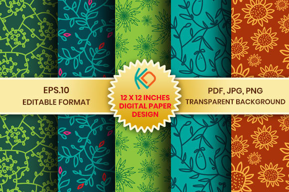 Download Seamless Patern for Digital Paper Design - Seamless Collection
