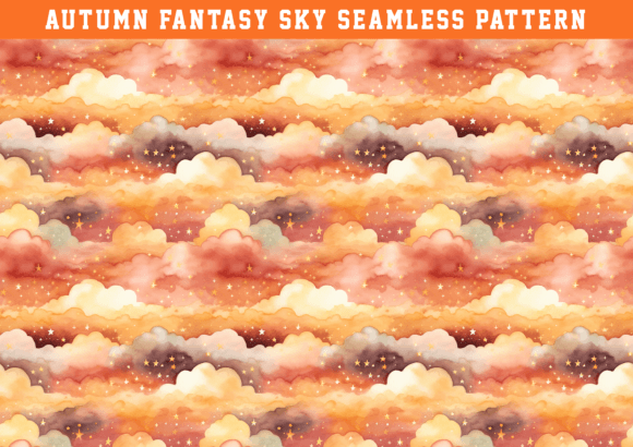 Download Fall Fantasy Sky Seamless - Seamless Collection